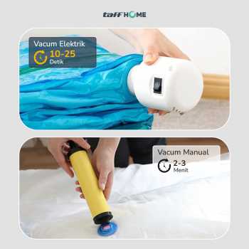 Gambar produk TaffHOME Pompa Vakum Baju Elektrik Vacuum Bag Pump EU 4-5 kPa 55W - GR-204