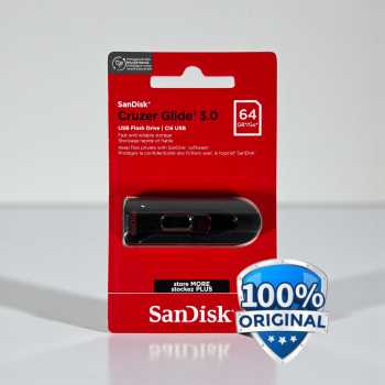 Gambar produk SanDisk Cruzer Glide Flashdisk USB 3.0 64GB - SDCZ600