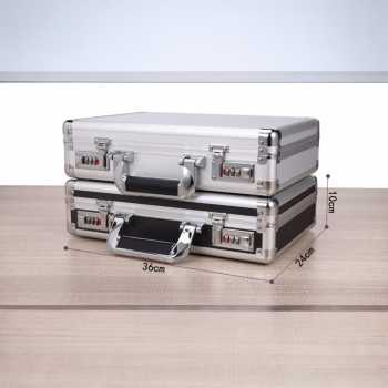 Gambar produk FNICEL Tas Koper Penyimpanan Dokumen Storage Hard Case 36x24x10cm - FN54