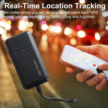 Gambar produk Beidou Alat Pelacak Mobil Motor Car GPS Tracker Alarm 2G 36V - GT02