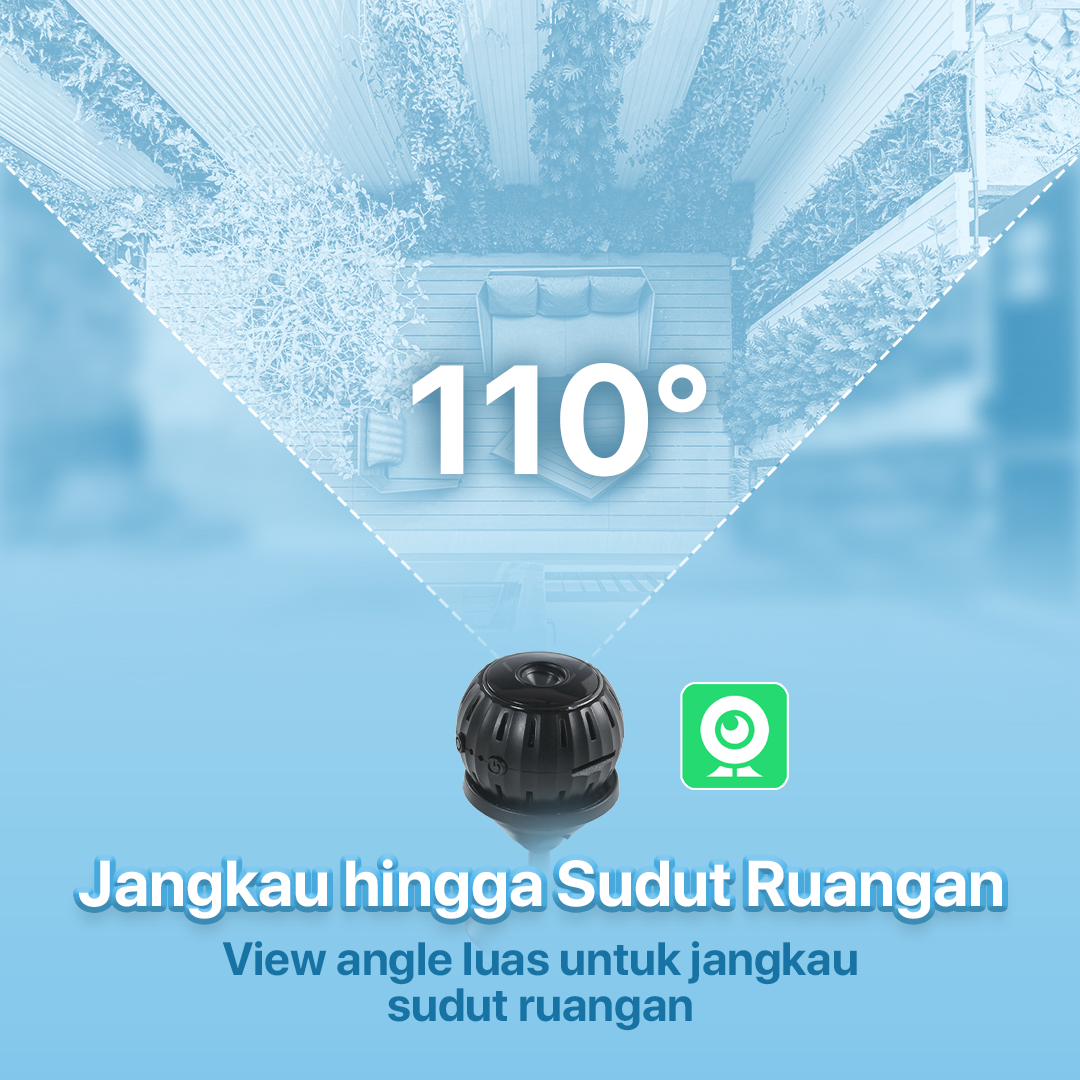 ZUIDID Mini WiFi IP Camera CCTV IR Sensor 1080P - X10 Gambar produk ZUIDID Mini WiFi IP Camera CCTV IR Sensor 1080P - X10