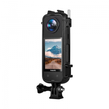 Gambar produk YAZE Protective Frame Case Rabbit Cage with Cold Shoe for Insta360 X4 - I3X4I