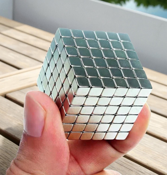 Gambar produk KEMONI Magnet Neodymium Kubus Square Strong Magnet Cube 8x8x8mm 20PCS - N25