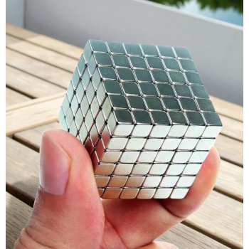 Gambar produk KEMONI Magnet Neodymium Kubus Square Strong Magnet Cube 8x8x8mm 20PCS - N25