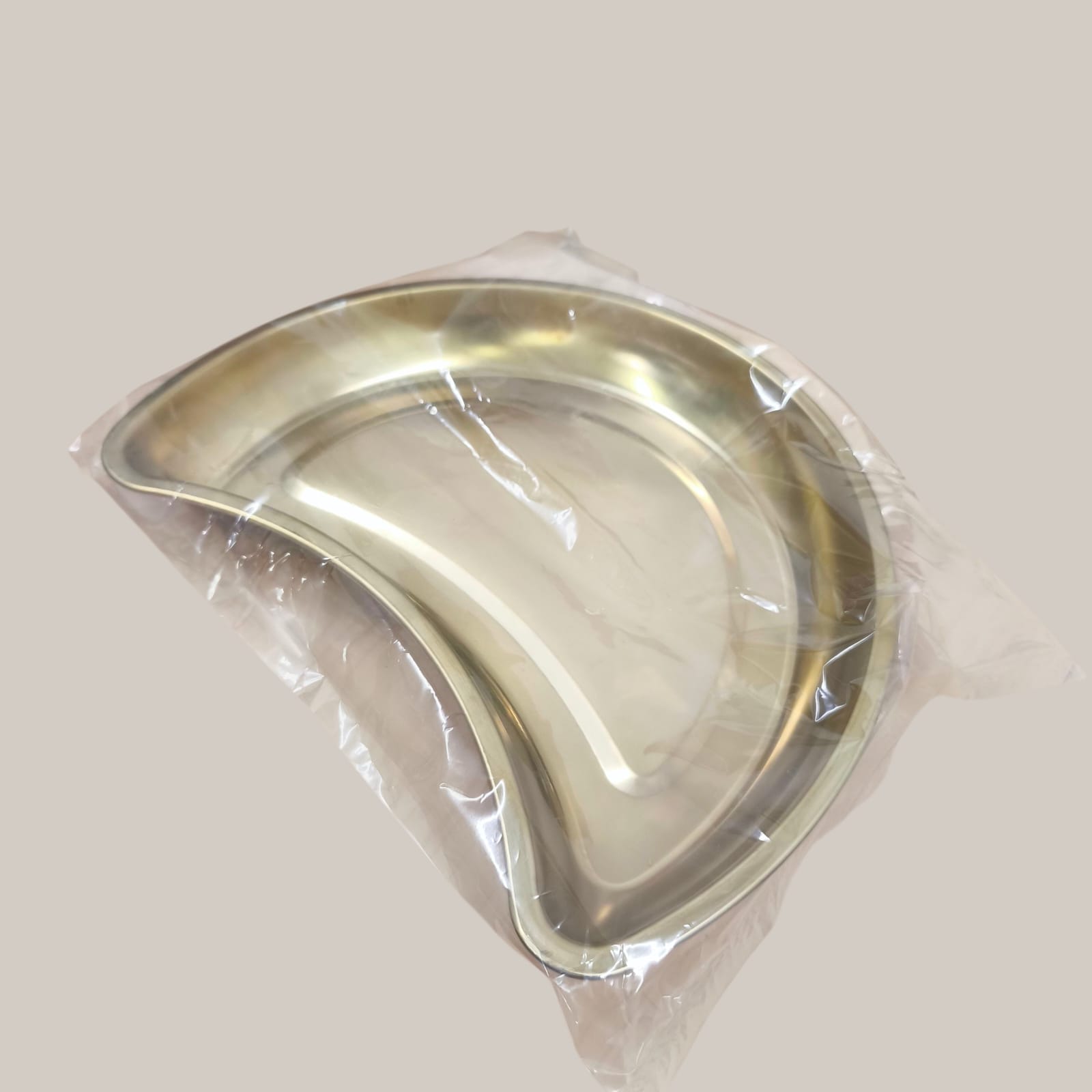 Gambar produk ATH Nampan Tray Mangkuk Makanan Bulan Sabit Moon Plate Stainless 201 - AT25