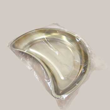 Gambar produk ATH Nampan Tray Mangkuk Makanan Bulan Sabit Moon Plate Stainless 201 - AT25