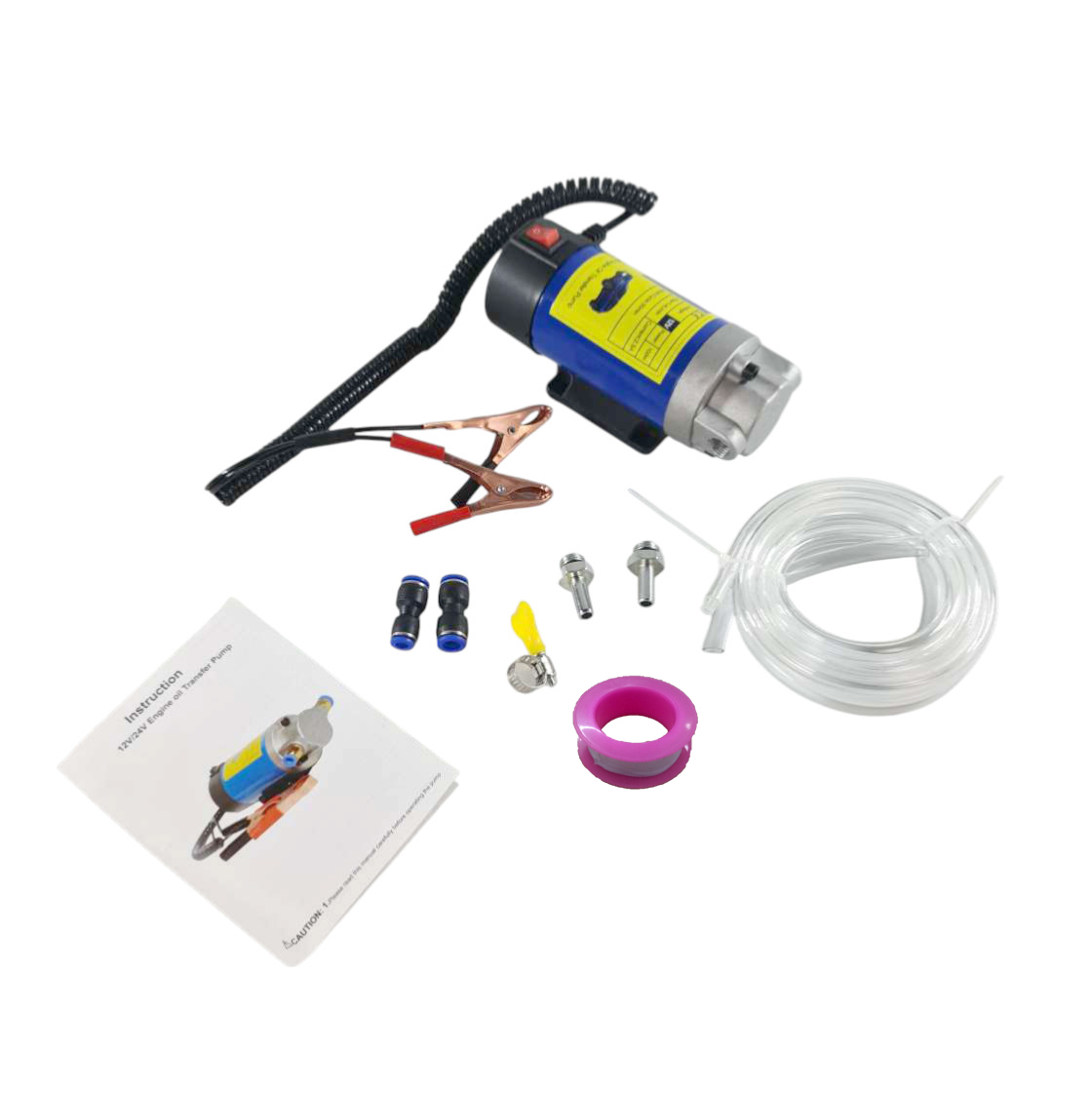 MARITIME Pompa Sedot Oli Elektrik Oil Extractor Pump 12V 100W - CH8019 Gambar produk MARITIME Pompa Sedot Oli Elektrik Oil Extractor Pump 12V 100W - CH8019