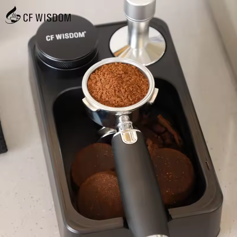 Gambar produk CF WISDOM Wadah Ampas Kopi Espresso Knock Box Barista 150x250x56mm - CF-55