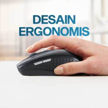 Gambar produk Mouse Wireless Optical 2.4GHz Portable Mini 1600DPI - AA-01