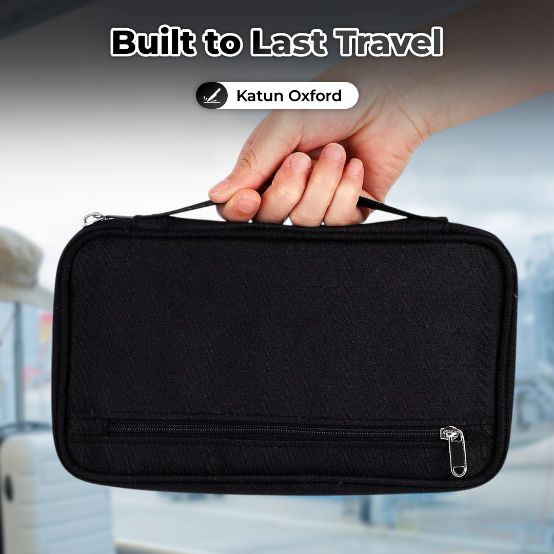 Dawndesslo Tas Travel Passport Holder Document Case S - D01 Gambar produk Dawndesslo Tas Travel Passport Holder Document Case S - D01