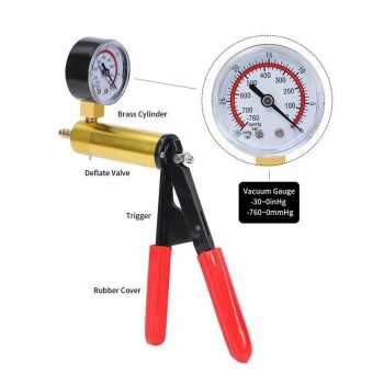 Gambar produk XITUAN Alat Pompa Minyak Rem Mobil Motor Manual Vacuum Bleeder Kit - XT-760