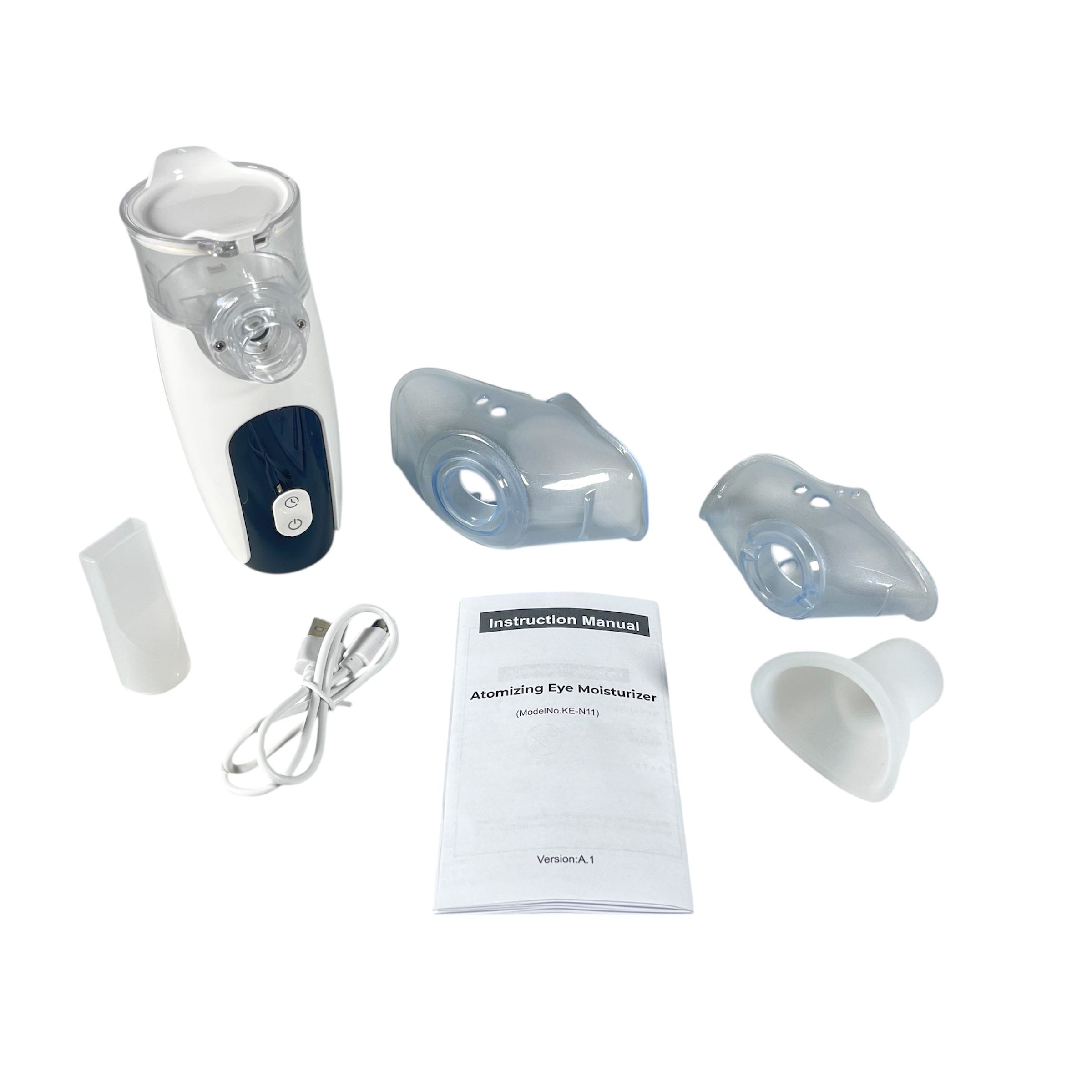 KEKANG Alat Terapi Pernapasan Mesh Nebulizer Portable Inhaler Rechargeable - KE-N11 Gambar produk KEKANG Alat Terapi Pernapasan Mesh Nebulizer Portable Inhaler Rechargeable - KE-N11