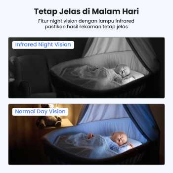Gambar produk ZOSI CCTV WiFi IP Kamera Two Way Audio IR Motion Sensor 1080p - C289