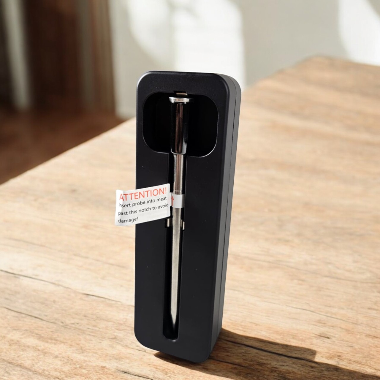 BFOUR Termometer Makanan Digital Daging BBQ Bluetooth Screen 1 Probe - BF-30 Gambar produk BFOUR Termometer Makanan Digital Daging BBQ Bluetooth Screen 1 Probe - BF-30