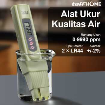 Gambar produk TaffHOME TDS Meter Alat Ukur Kualitas Air Water Quality Tester - TDS-3