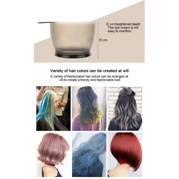 Gambar produk Biutte.co Hair Dye Color Brush Bowl Set 5in1 Hairdressing Accessory - ME51