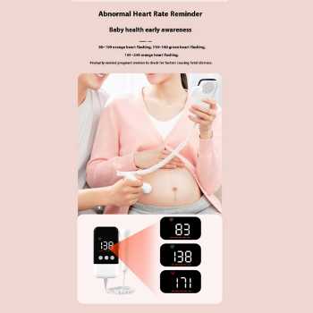 Gambar produk Villego Alat Deteksi Jantung Janin Fetal Doppler Heartrate 2.5MHz - KWL-101