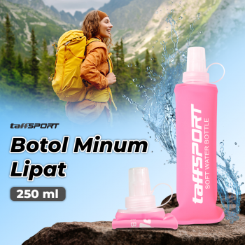TaffSPORT Botol Minum Soft Flask Foldable Sport Water TPU - TF-25