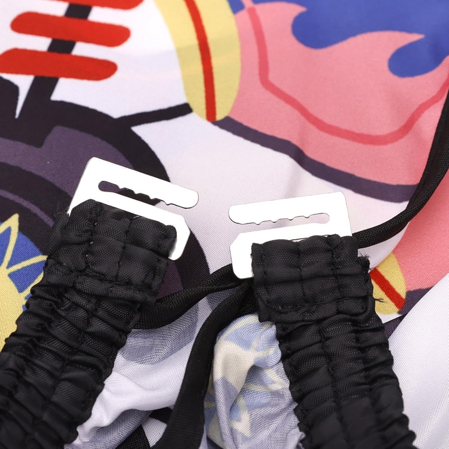 TYPE Kain Kip Anak Barbershop Haircut Apron Polyester 120x80cm Bear Pattern - T-12 Gambar produk TYPE Kain Kip Anak Barbershop Haircut Apron Polyester 120x80cm Bear Pattern - T-12