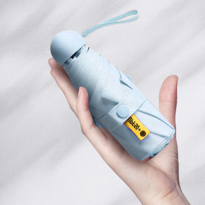 HUJI Payung Lipat Vinyl Umbrella Waterproof Anti UV UPF 50+ 6 Bone - HJ190 Gambar produk HUJI Payung Lipat Vinyl Umbrella Waterproof Anti UV UPF 50+ 6 Bone - HJ190