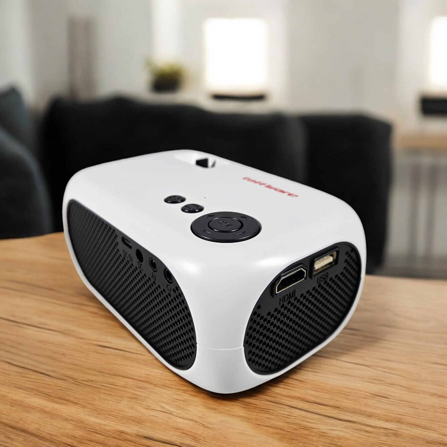 Taffware Proyektor Mini LCD Full HD 1080P 1200 Lumens Home Theater - M24 Gambar produk Taffware Proyektor Mini LCD Full HD 1080P 1200 Lumens Home Theater - M24