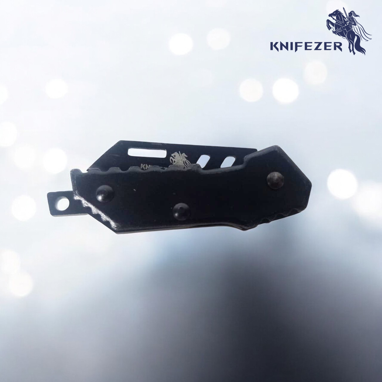 KNIFEZER Pisau Saku Lipat Mini Portable Keychain Survival Knife - Y238 Gambar produk KNIFEZER Pisau Saku Lipat Mini Portable Keychain Survival Knife - Y238