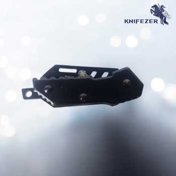 Gambar produk KNIFEZER Pisau Saku Lipat Mini Portable Keychain Survival Knife - Y238