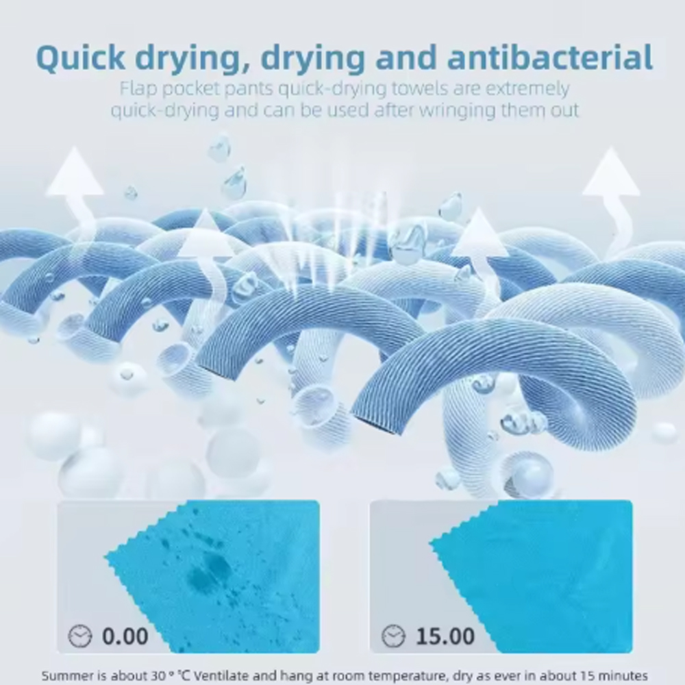 HIKEMAN Handuk Quick Dry Portable Ultralight Bath Towel 80x120cm - MJ120 Gambar produk HIKEMAN Handuk Quick Dry Portable Ultralight Bath Towel 80x120cm - MJ120