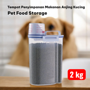 DOGO Tempat Penyimpanan Makanan Anjing Kucing Pet Food Storage - DG002