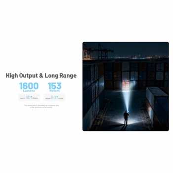 Gambar produk NITECORE Senter LED Flashlight MCT UHE 3in1 Color IPX6 1600 Lumens - EDC09