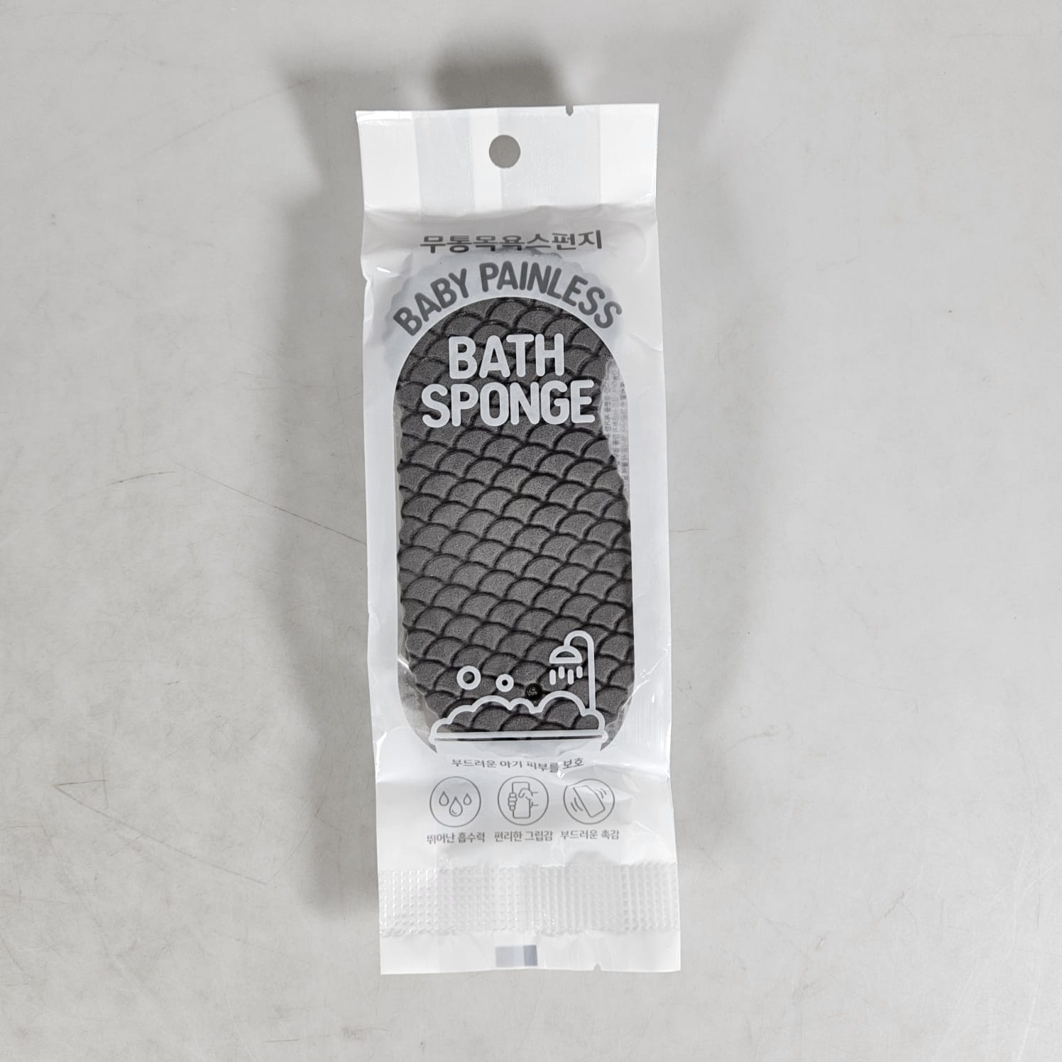 TTLIE Spons Mandi Busa Eksfoliasi Penghilang Daki 3D Soft Scrub Sponge - T3 Gambar produk TTLIE Spons Mandi Busa Eksfoliasi Penghilang Daki 3D Soft Scrub Sponge - T3