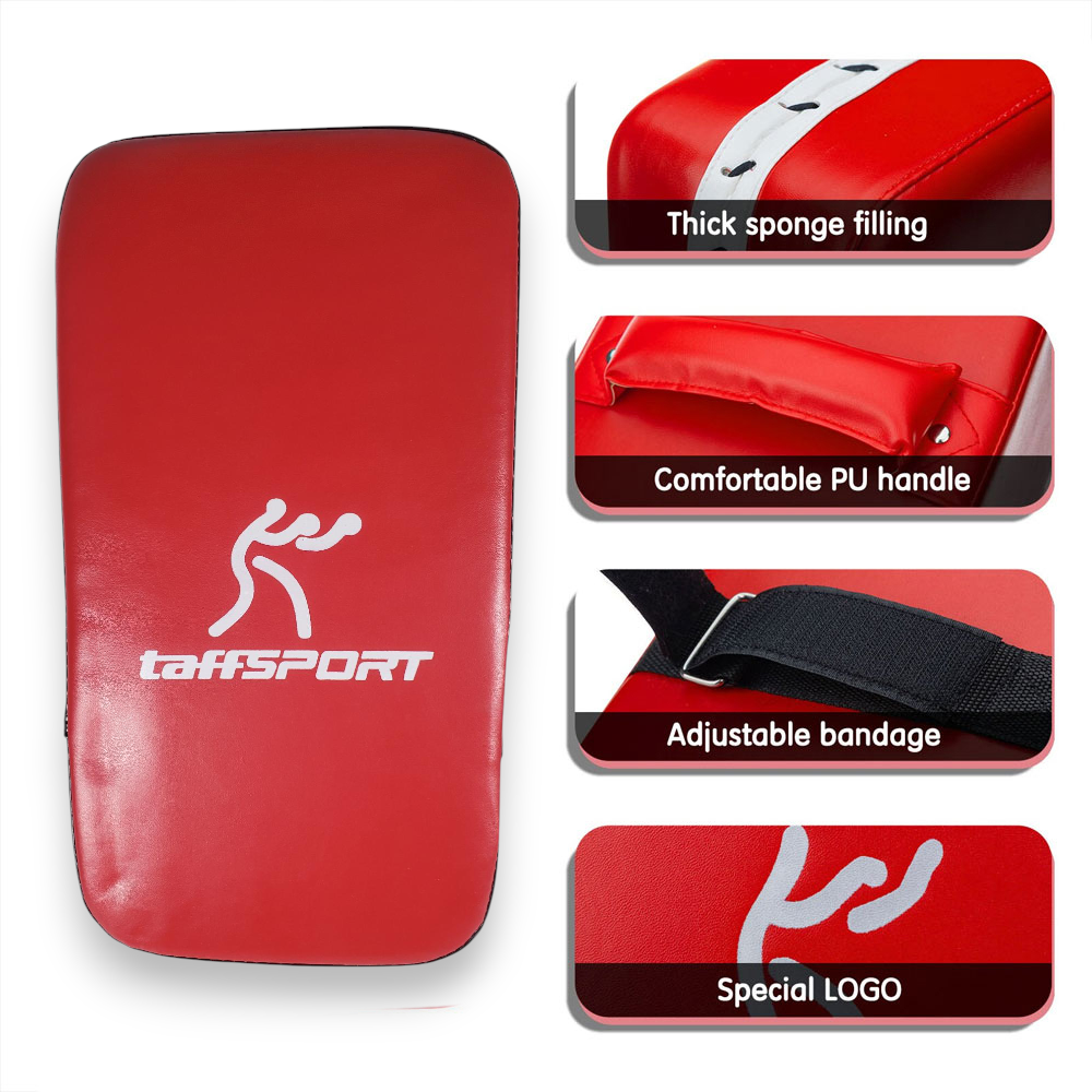 TaffSPORT Kicking Pad Sanda Muay Thai Taekwondo Arm Straight Baffle - J-421 Gambar produk TaffSPORT Kicking Pad Sanda Muay Thai Taekwondo Arm Straight Baffle - J-421