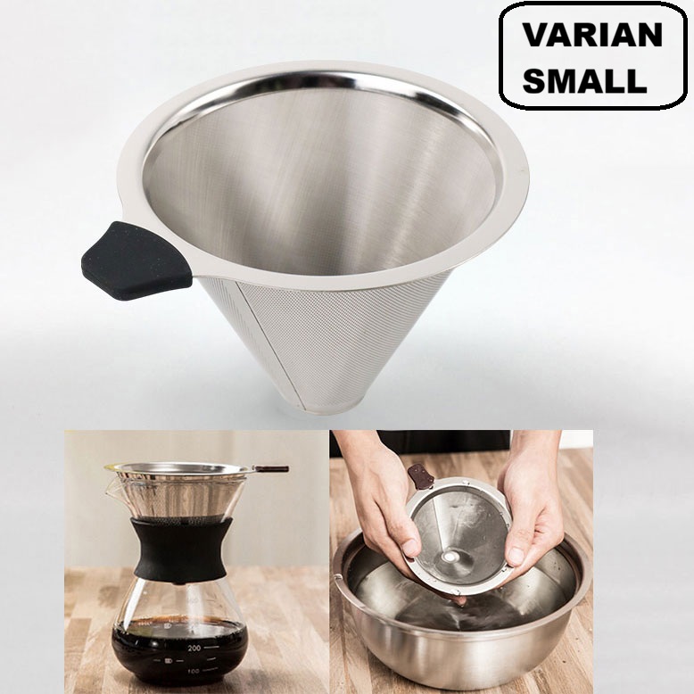 One Two Cups Filter Penyaring Kopi V60 Cone Coffee Filter Small - F-401 Gambar produk One Two Cups Filter Penyaring Kopi V60 Cone Coffee Filter Small - F-401