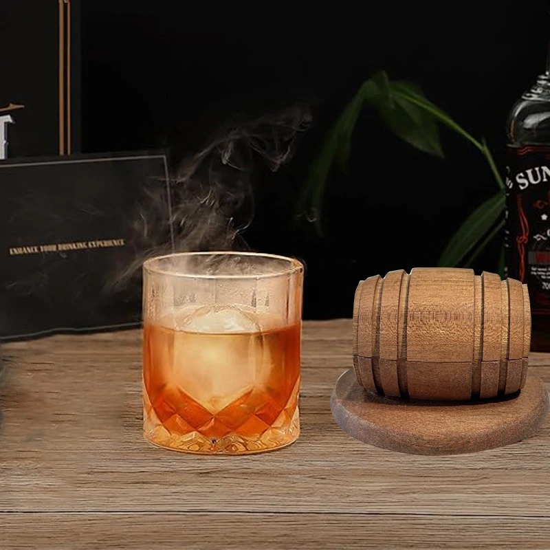 ARUBAKI Set Alat Pengasap Cocktail Smoker Kit with 6 Wood Chips - ARB-60 Gambar produk ARUBAKI Set Alat Pengasap Cocktail Smoker Kit with 6 Wood Chips - ARB-60