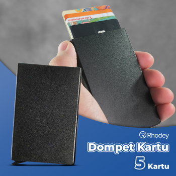 Gambar produk Rhodey Dompet Kartu Slim Slider Aluminium - G882