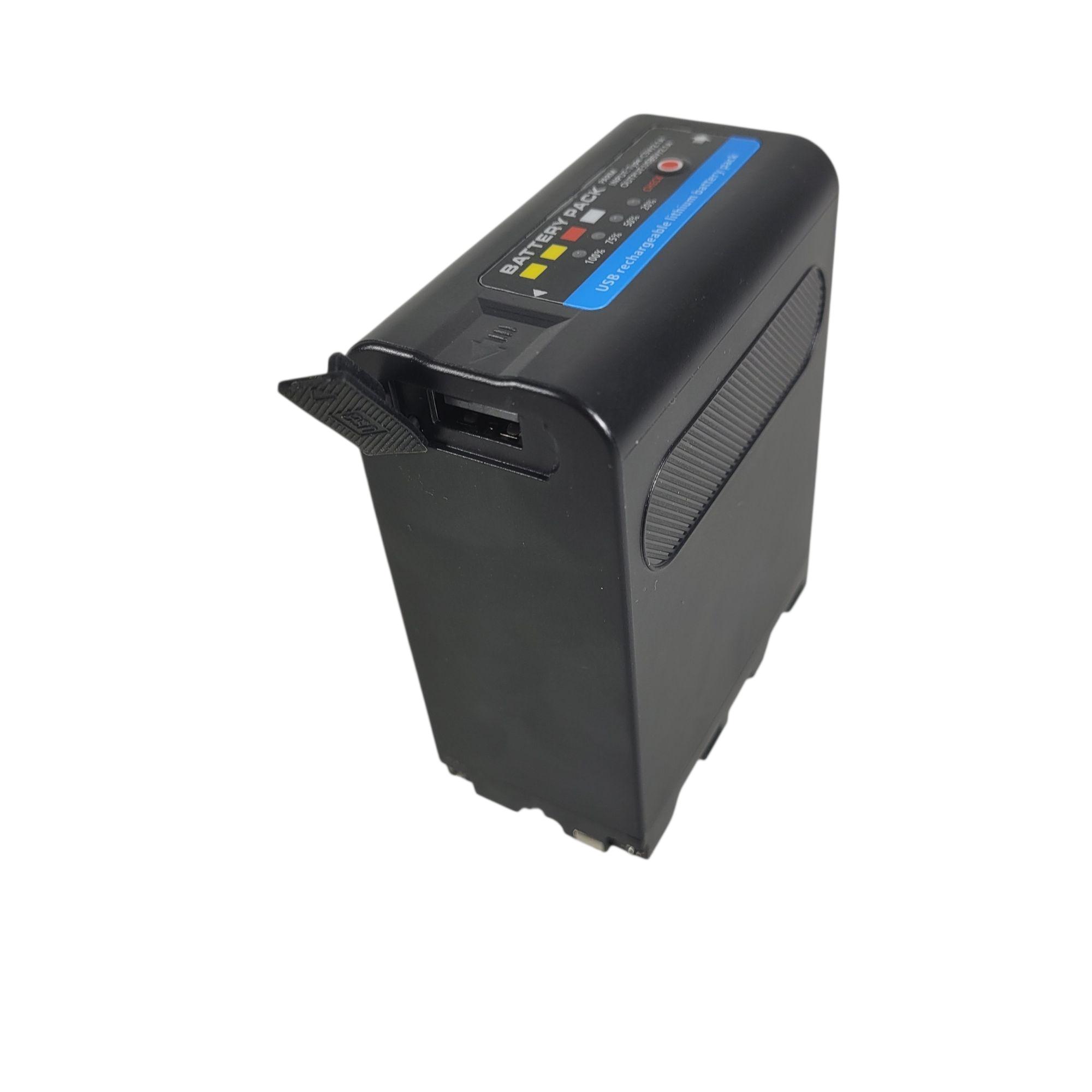 Gambar produk YUBOLI Baterai Kamera Sony Replacement Battery USB Type C 13400mAh - NP-F990