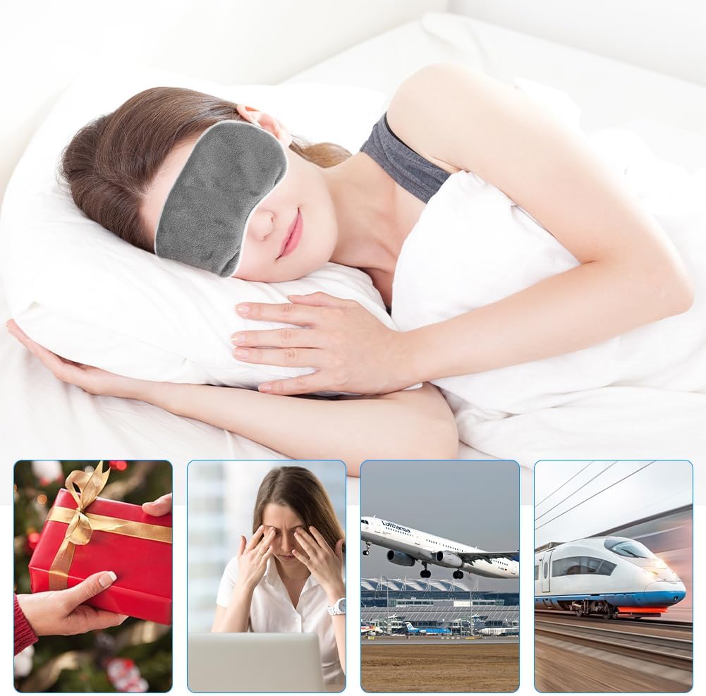 THERMOLUXE Penutup Mata Hangat Heated Sleep Eye Mask Rechargeable - TL-50 Gambar produk THERMOLUXE Penutup Mata Hangat Heated Sleep Eye Mask Rechargeable - TL-50