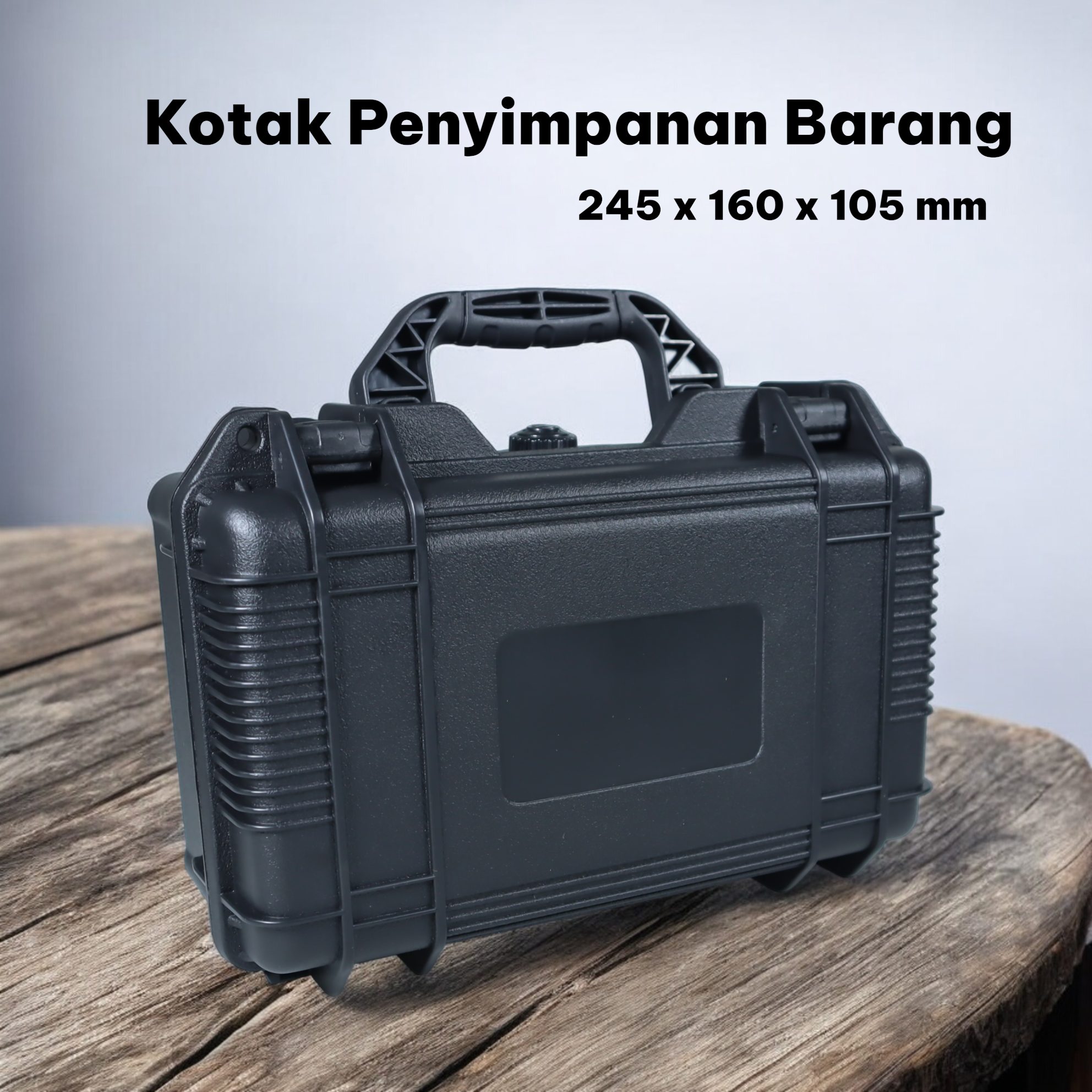 FNIEL Kotak Penyimpanan Barang Toolbox Storage Hard Case Waterproof 245x160x105mm - HL-87 Gambar produk FNIEL Kotak Penyimpanan Barang Toolbox Storage Hard Case Waterproof 245x160x105mm - HL-87