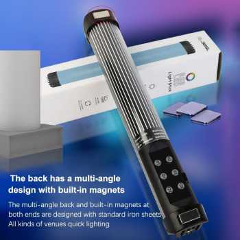 Gambar produk Camnoon Lampu Fill Light LED Stick Magnet RGBW 2700-7500K 2000mAh 8.8W - RL-30SL