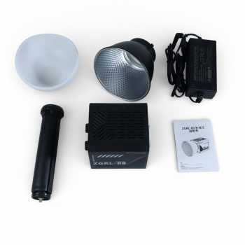 Gambar produk STEAMPUNK Lampu Studio Fotografi COB LED 3in1 Color TFT Display 80W - ZGRL80