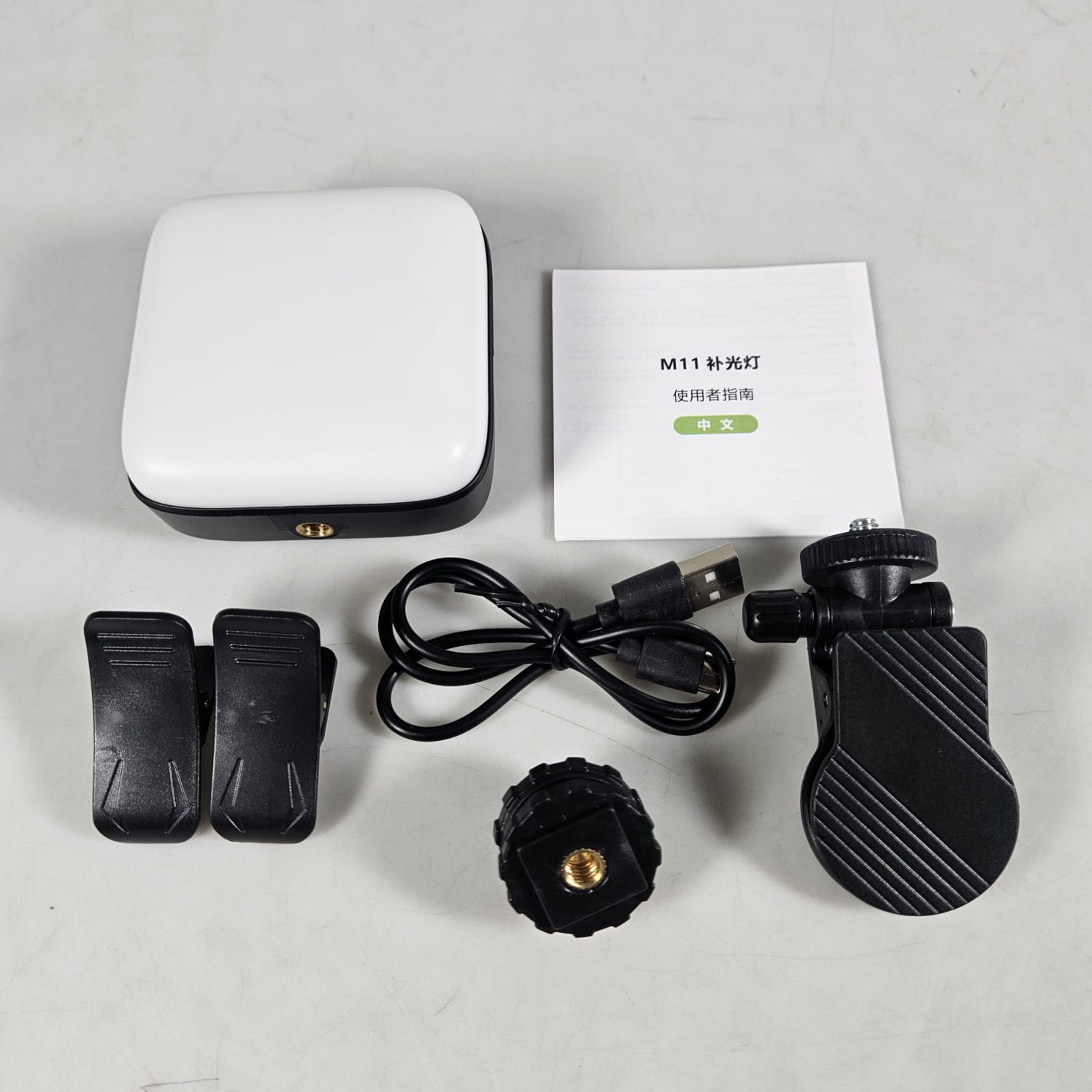 Gambar produk Nagnahz Lampu Fill Light LED 3in1 Color 3000-9900K Hot Shoe 2000mAh - M11