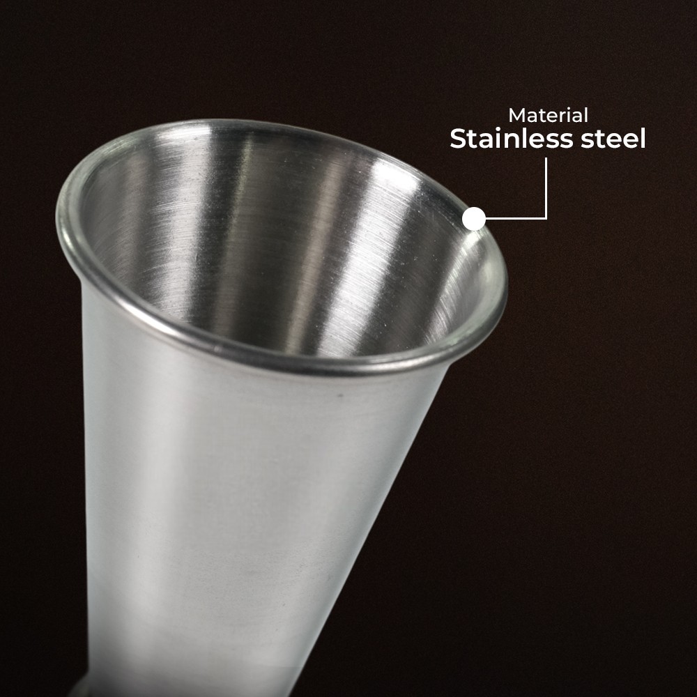 One Two Cups Gelas Ukur Bartender Double Jigger Measuring Cup 20ml and 40ml - KM1 Gambar produk One Two Cups Gelas Ukur Bartender Double Jigger Measuring Cup 20ml and 40ml - KM1