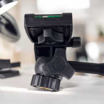 Gambar produk MovingMic Tripod Head Gimbal Phone Camera Micro SLR 360 Degree Rotate - MV05