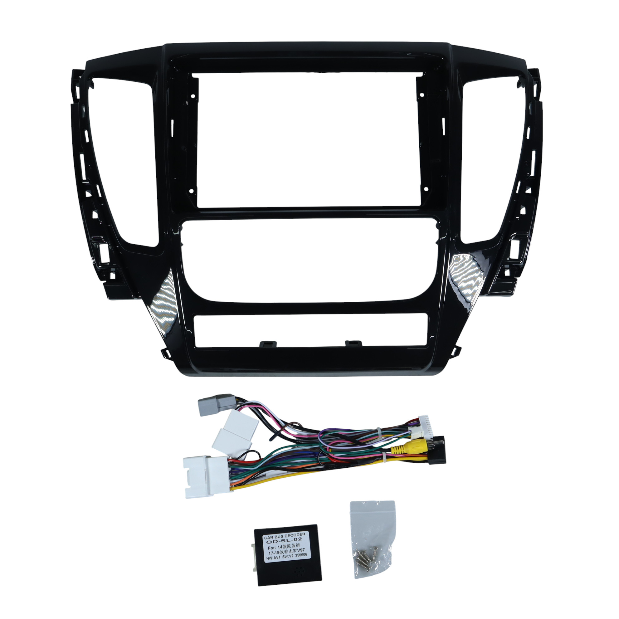 KUFINE Frame Head Unit 9 Inch Car Player Mitsubishi Pajero 2017-2019 - KF-19 Gambar produk KUFINE Frame Head Unit 9 Inch Car Player Mitsubishi Pajero 2017-2019 - KF-19