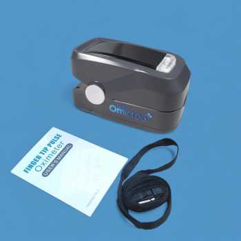 Gambar produk TaffOmicron Fingertip Pulse Oximeter Alat Ukur Saturasi Oksigen Darah - C10H1