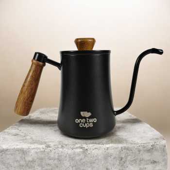 Gambar produk One Two Cups Teko Kopi Leher Angsa Gooseneck Pour Over Kettle 500ml - K55