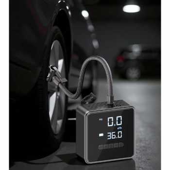 Gambar produk KESHI Pompa Ban Elektrik Portable Air Compressor DC 12V 150PSI - PR-718-NC