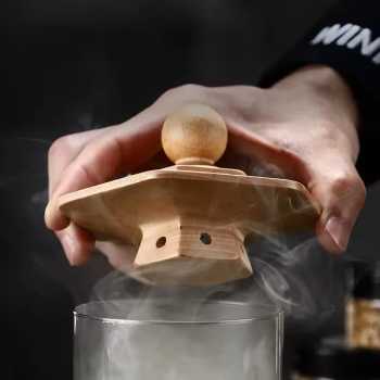 Gambar produk MIKILIN Set Alat Pengasap Cocktail Smoker Kit with 4 Wood Chips - JY-40