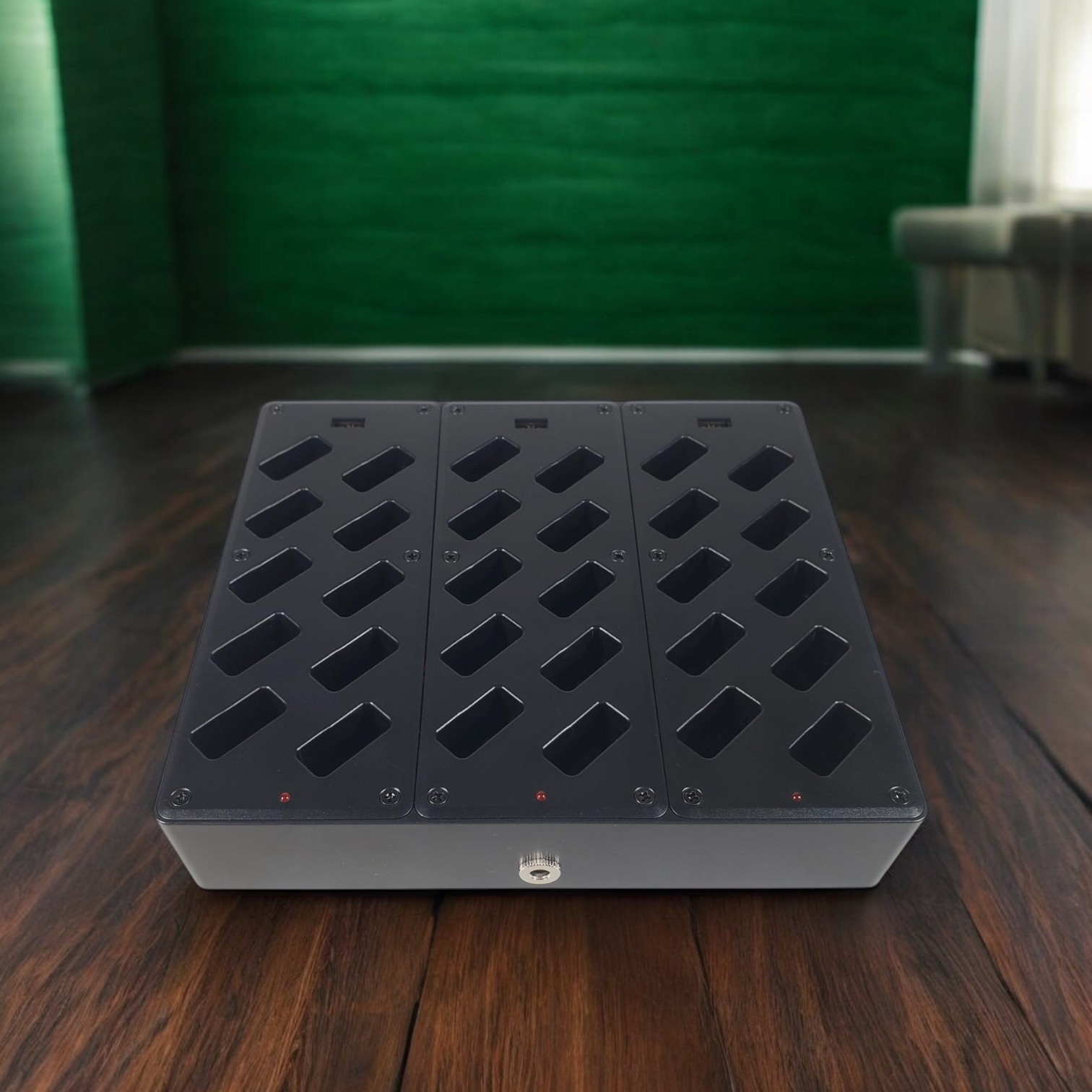 Keyinda Charging Base Receiver Wireless Audio Tour Guide 30 Slot - KY-30 Gambar produk Keyinda Charging Base Receiver Wireless Audio Tour Guide 30 Slot - KY-30