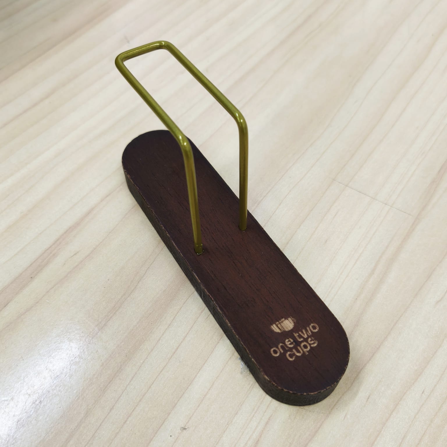 One Two Cups Coffee Filter Paper Holder Wood Tempat Kertas Filter - P-55 Gambar produk One Two Cups Coffee Filter Paper Holder Wood Tempat Kertas Filter - P-55